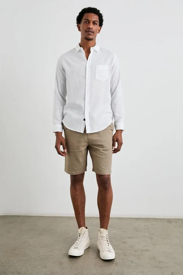 Rails Shirts Men WYATT SHIRT White