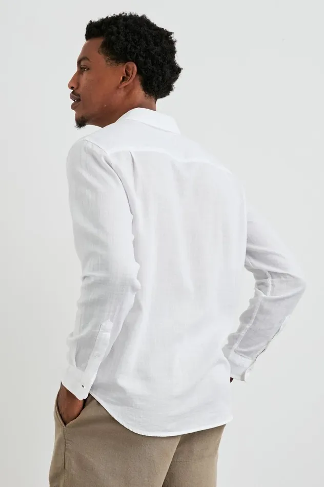 Rails Shirts Men WYATT SHIRT White