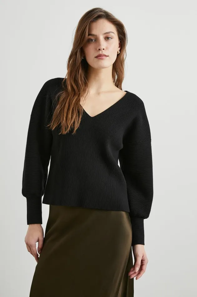 Rails Sweaters Women ALONDRA SWEATER Black