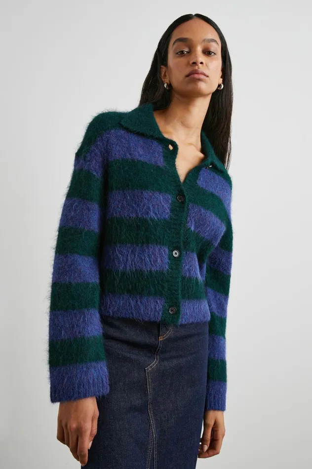 Rails Sweaters Women AMBER SWEATER Oxford Stripe