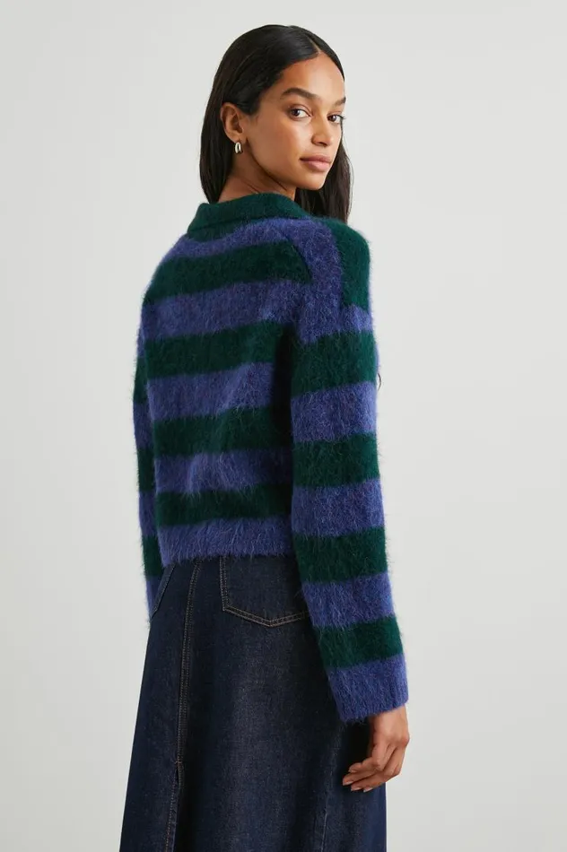 Rails Sweaters Women AMBER SWEATER Oxford Stripe