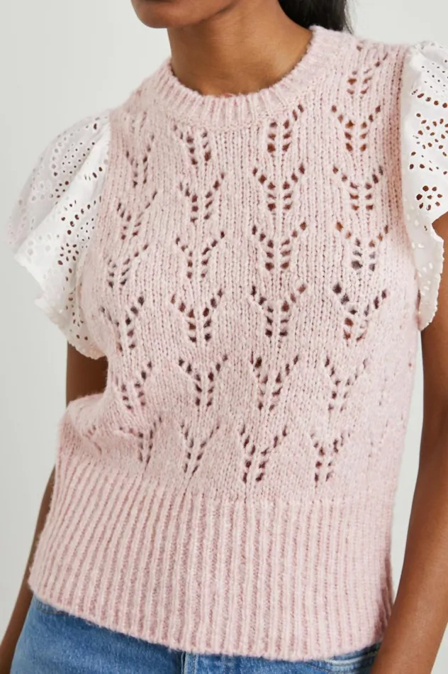 Rails Sweaters Women EVERLY TOP Mauve