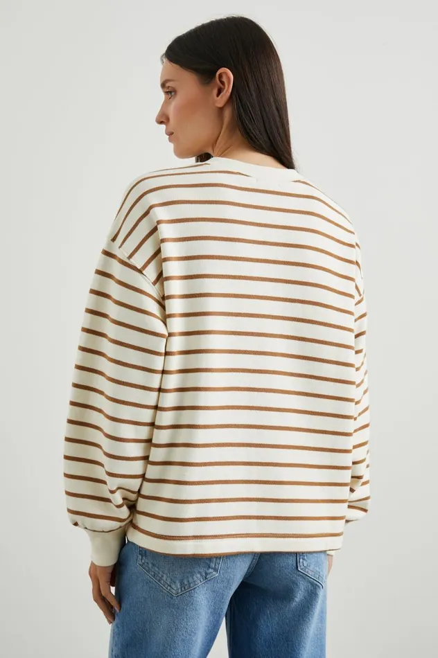 Rails Sweaters Women JOAN SWEATSHIRT Carmel Stripe