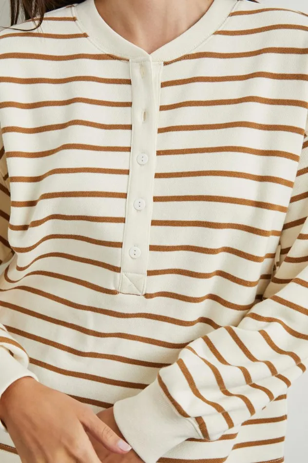 Rails Sweaters Women JOAN SWEATSHIRT Carmel Stripe