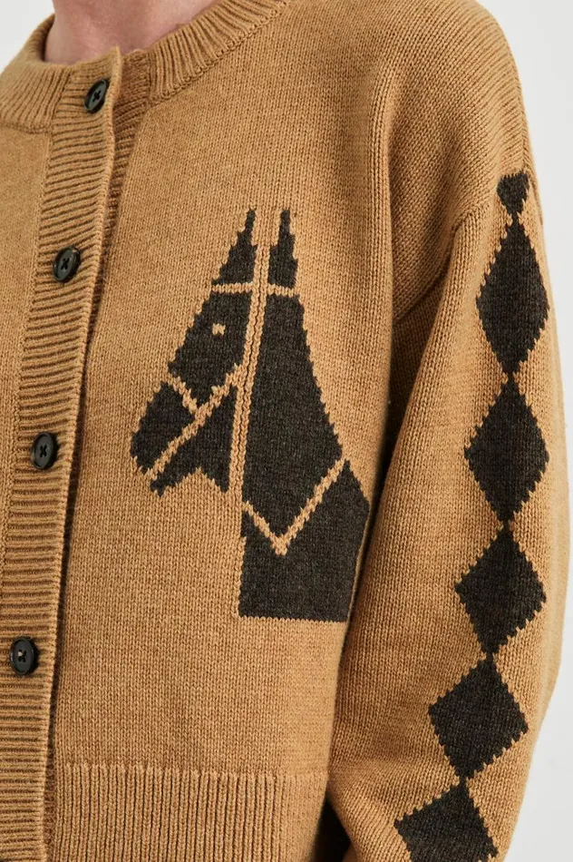 Rails Sweaters Women MAVIE CARDIGAN Camel Stables