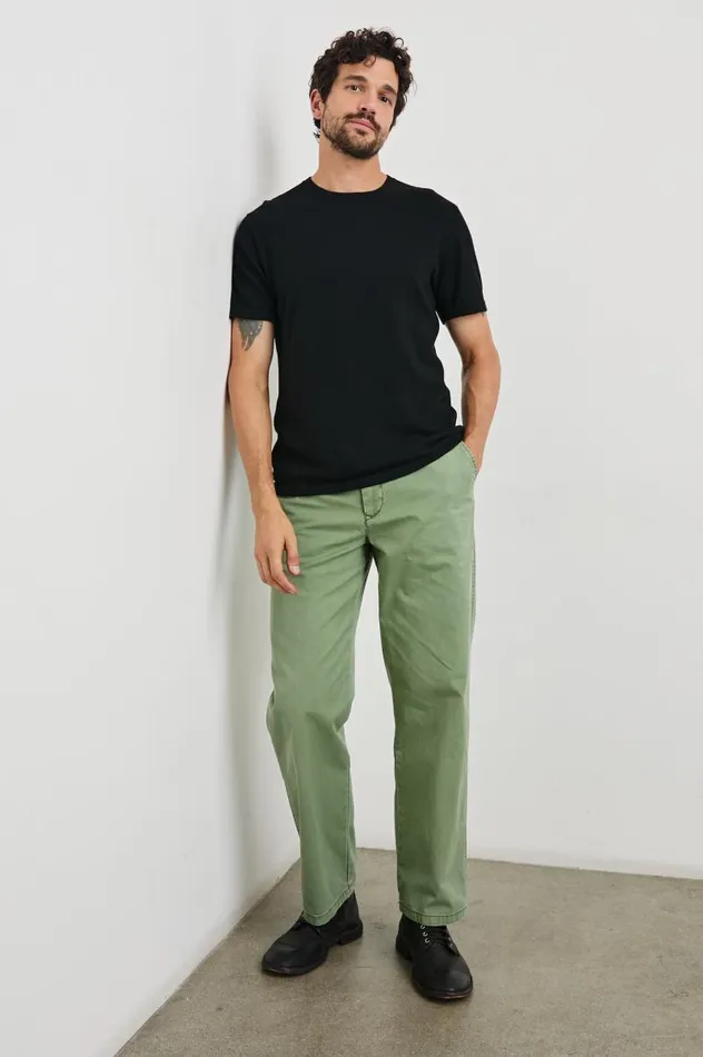 Rails TShirts and Thermals Men MASON COTTON CASHMERE TSHIRT Black