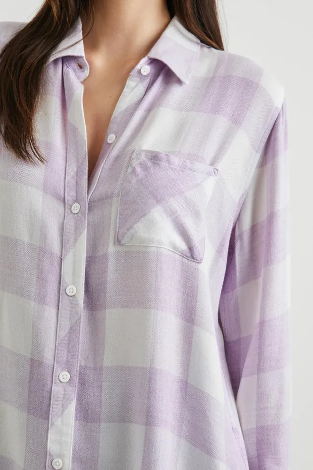 Rails Tops Women HUNTER SHIRT Lavender Egret