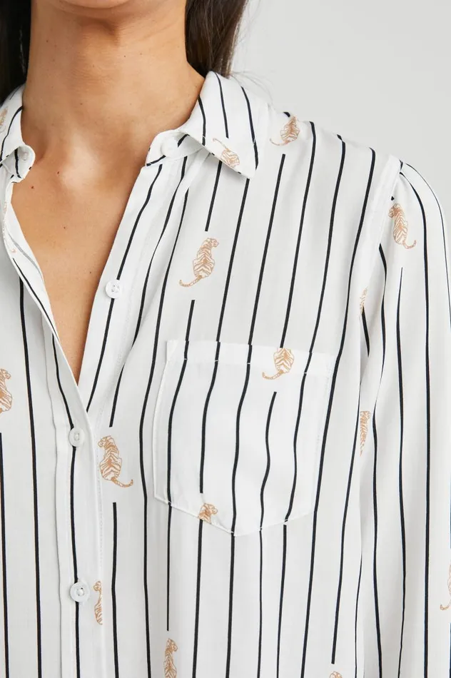 Rails Tops Women KATHRYN SHIRT Striped Tigers