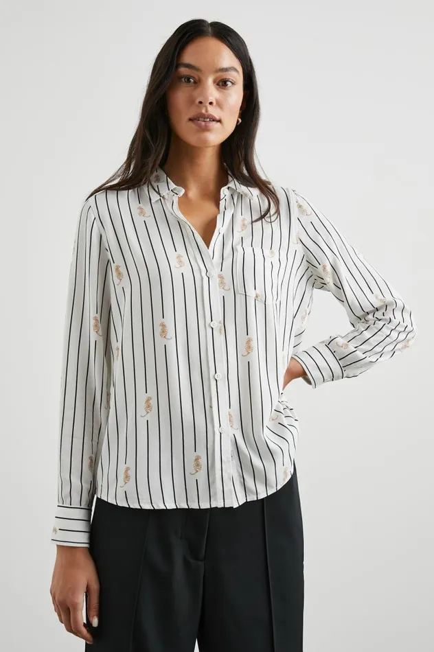 Rails Tops Women KATHRYN SHIRT Striped Tigers