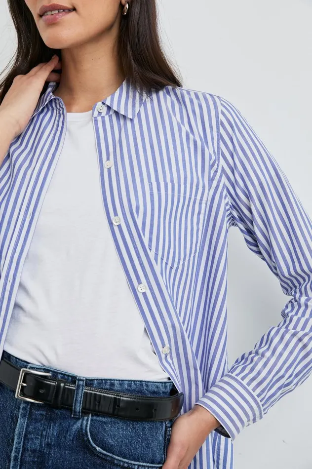 Rails Tops Women STINA SHIRT Mariner White Stripe