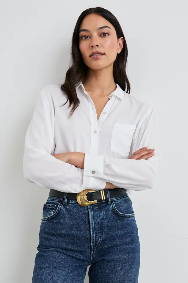 Rails Tops Women WREN SHIRT White