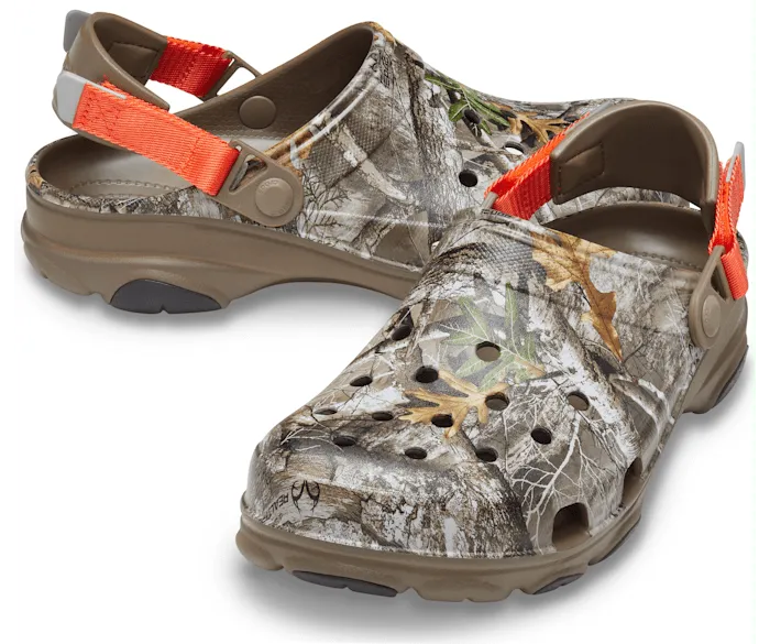 Realtree Edge AllTerrain Clog Walnut Women Crocs Clogs