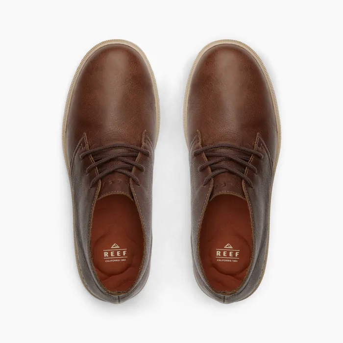Reef Boots Men Leucadian Dark Brown Leather Reef Boots Men Leucadian Dark Brown Leather