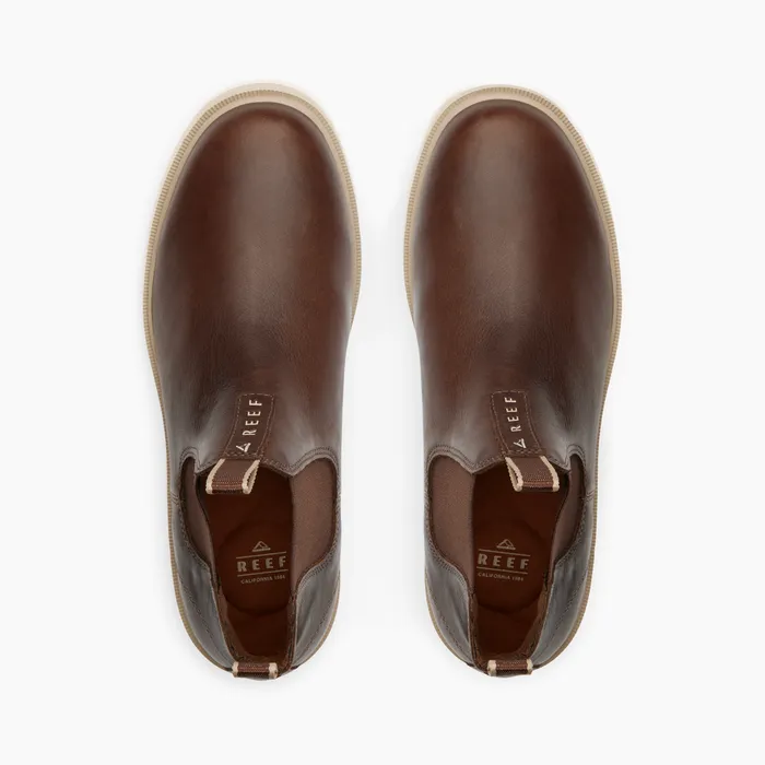 Reef Boots Men Otis Dark Brown Leather Reef Boots Men Otis Dark Brown Leather