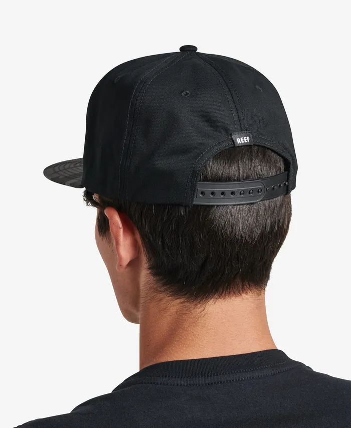 Reef Hats and Beanies Men Hightime Snapback Hat Caviar Reef Hats and Beanies Men Hightime Snapback Hat Caviar