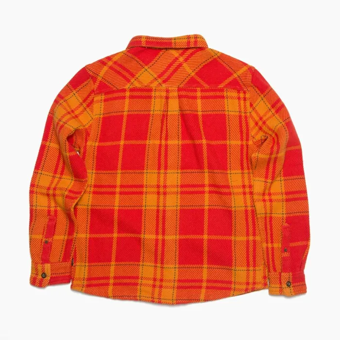 Reef Outerwear Men Orson Long Sleeve Woven Shirt Chili