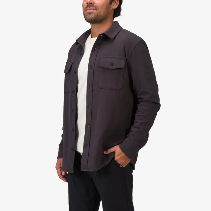 Reef Outerwear Men Raymond Long Sleeve Shirt Phantom Reef Outerwear Men Raymond Long Sleeve Shirt Phantom