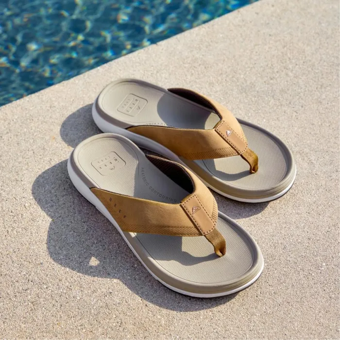 Reef Sandals Men Cushion Norte Tan Reef Sandals Men Cushion Norte Tan