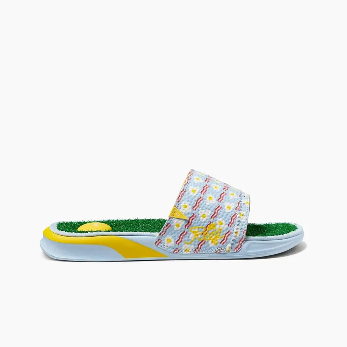 Reef Sandals Men Mulligan Slide Breakfast Ball