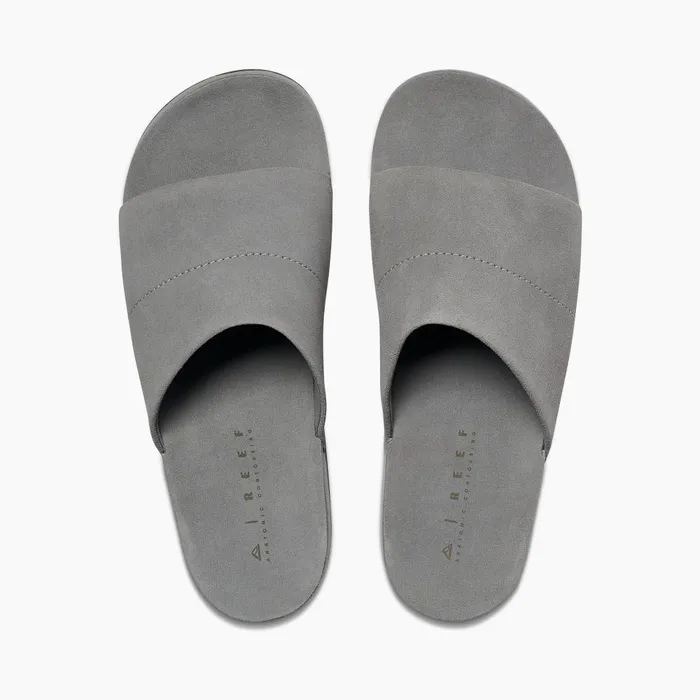 Reef Sandals Men Ojai Slide Grey Reef Sandals Men Ojai Slide Grey
