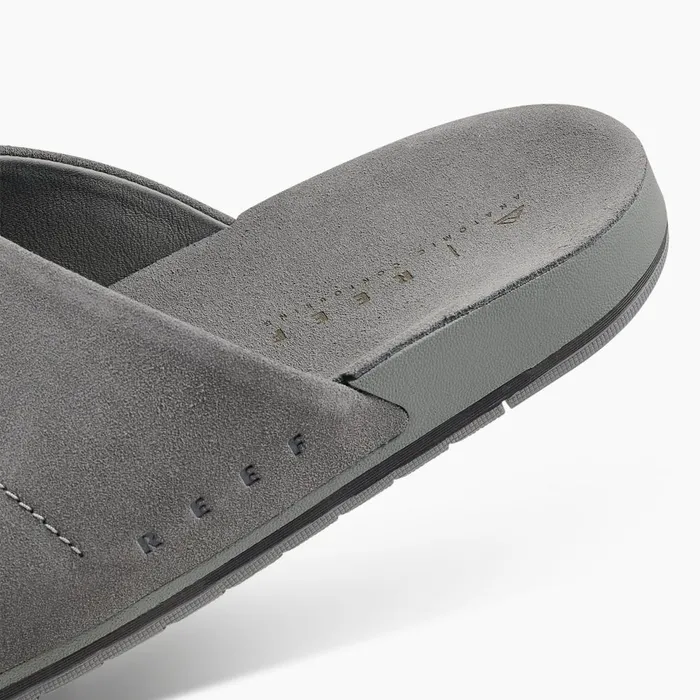 Reef Sandals Men Ojai Slide Grey Reef Sandals Men Ojai Slide Grey