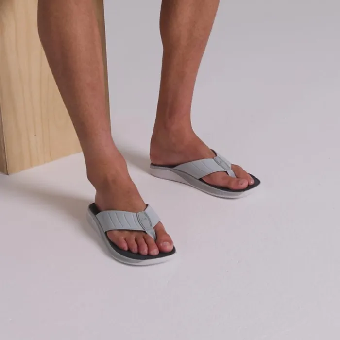 Reef Sandals Men The Deckhand Grey
