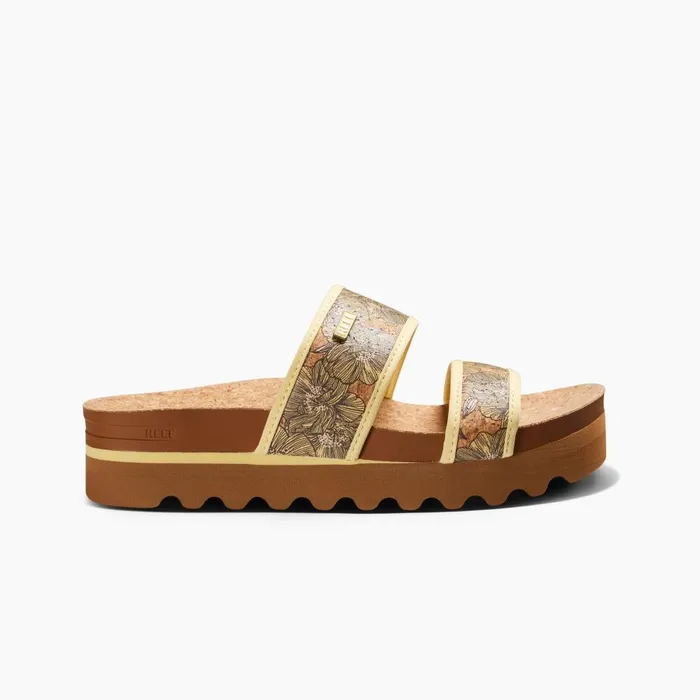 Reef Sandals Women Cushion Vista Hi Banana Cork