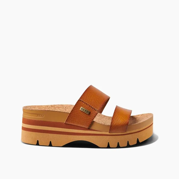 Reef Sandals Women Cushion Vista Higher Cognac