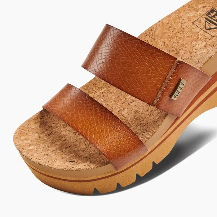 Reef Sandals Women Cushion Vista Higher Cognac Reef Sandals Women Cushion Vista Higher Cognac