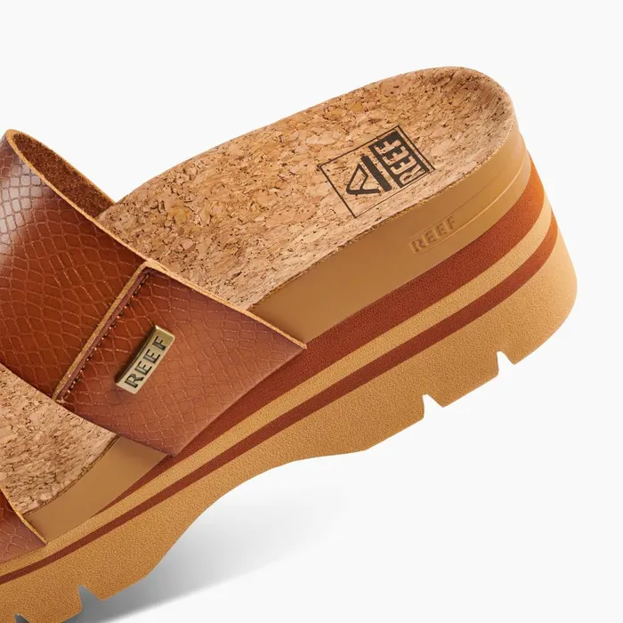 Reef Sandals Women Cushion Vista Higher Cognac Reef Sandals Women Cushion Vista Higher Cognac