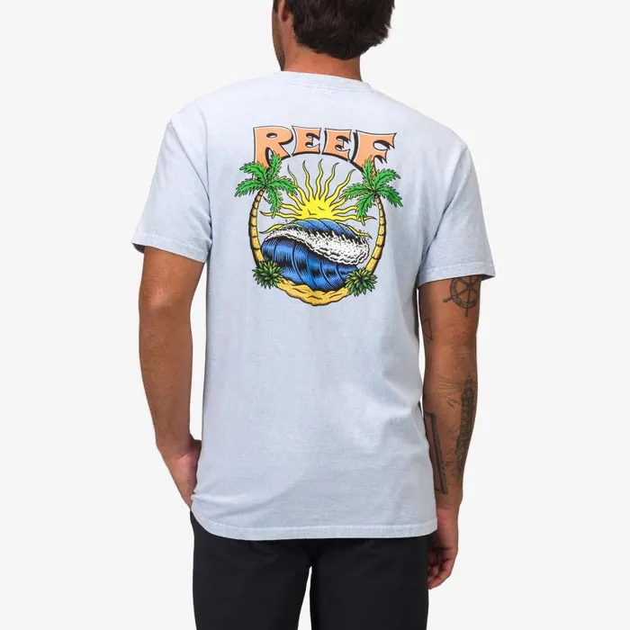 Reef TShirts and Shirts Men Breaks Tee Spr Blu Min Wsh