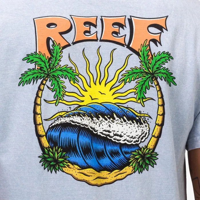 Reef TShirts and Shirts Men Breaks Tee Spr Blu Min Wsh