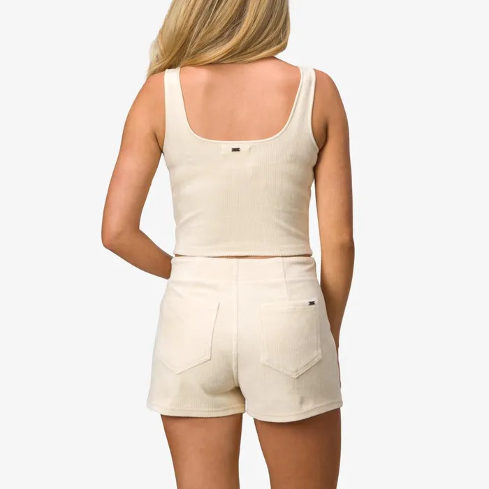 Reef TShirts Tanks and Dresses Women All Day Corduroy Crop Tank Top Fog Reef TShirts Tanks and Dresses Women All Day Corduroy Crop Tank Top Fog