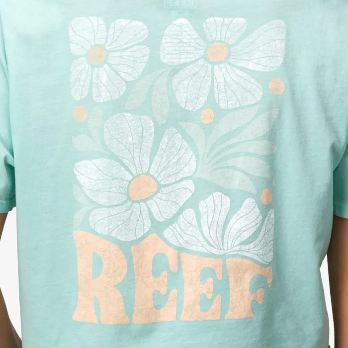 Reef TShirts Tanks and Dresses Women Koda 18034 Crop Tee Eggshell Reef TShirts Tanks and Dresses Women Koda 18034 Crop Tee Eggshell