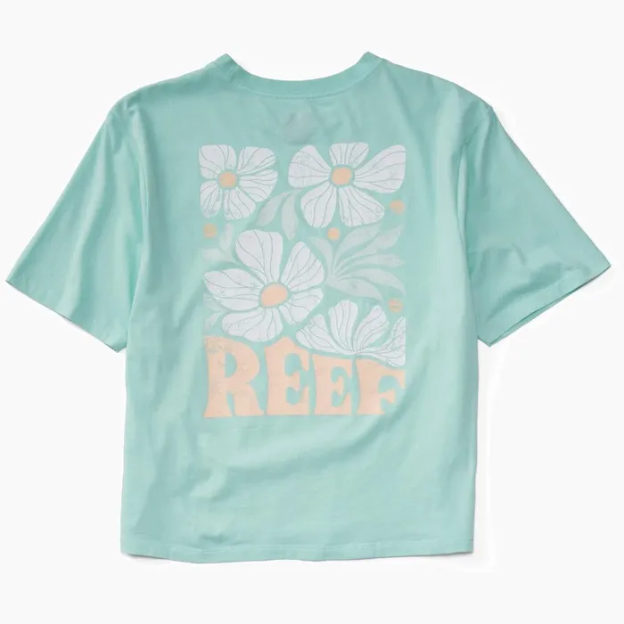 Reef TShirts Tanks and Dresses Women Koda 18034 Crop Tee Eggshell Reef TShirts Tanks and Dresses Women Koda 18034 Crop Tee Eggshell
