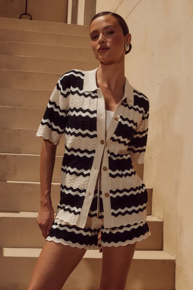 Runaway The Label KNITWEAR Shop CAM SHIRT 8211 SAND