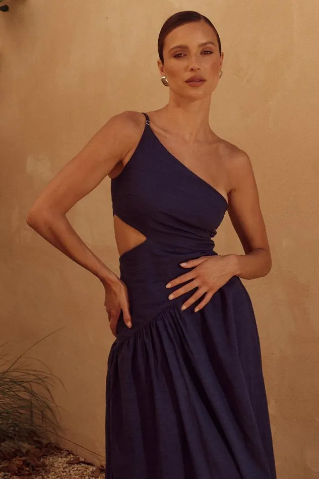 Runaway The Label Maxi Shop INCANTO MAXI DRESS 8211 NAVY