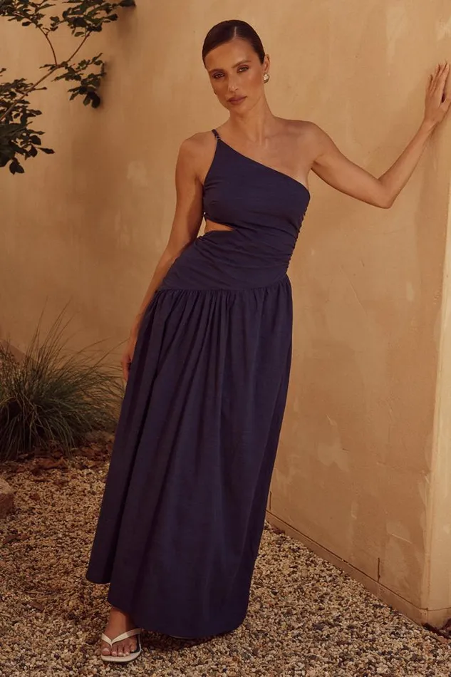 Runaway The Label Maxi Shop INCANTO MAXI DRESS 8211 NAVY