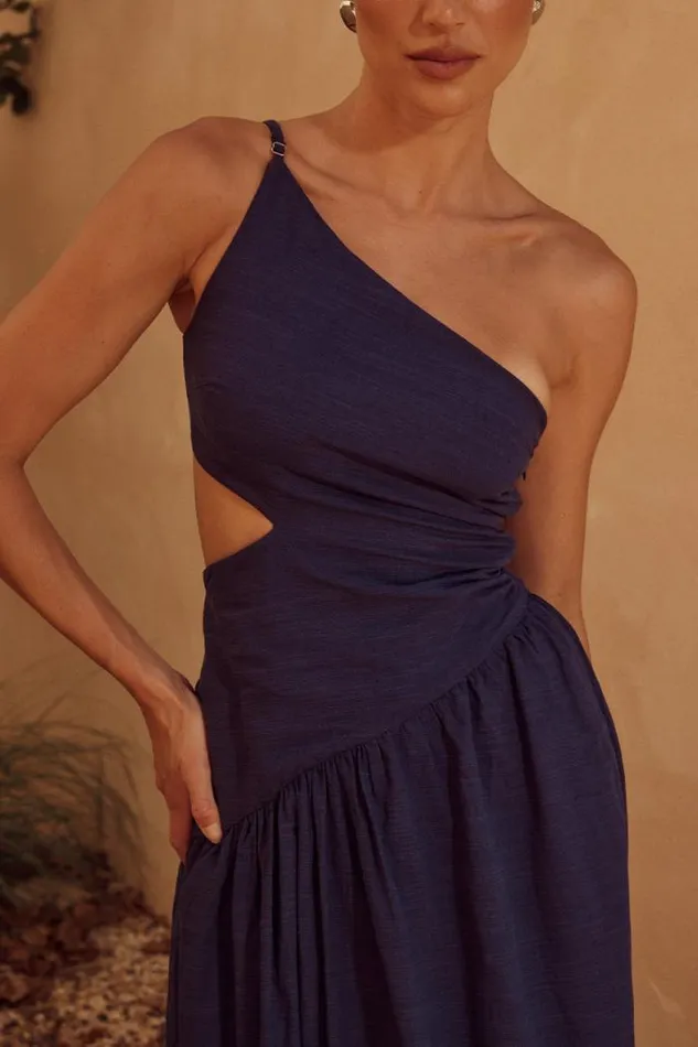 Runaway The Label Maxi Shop INCANTO MAXI DRESS 8211 NAVY