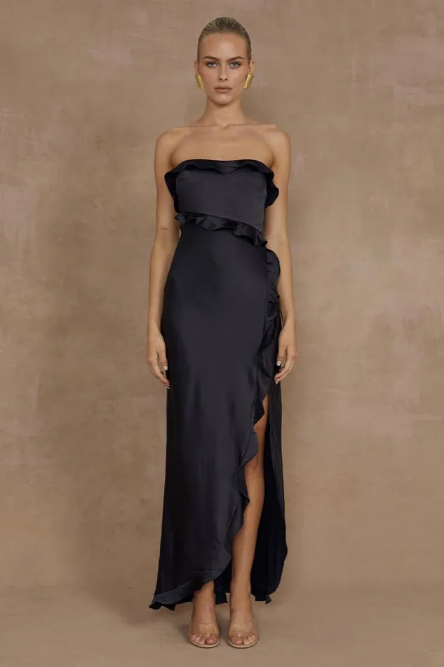 Runaway The Label Maxi Shop LORENA MAXI DRESS 8211 BLACK