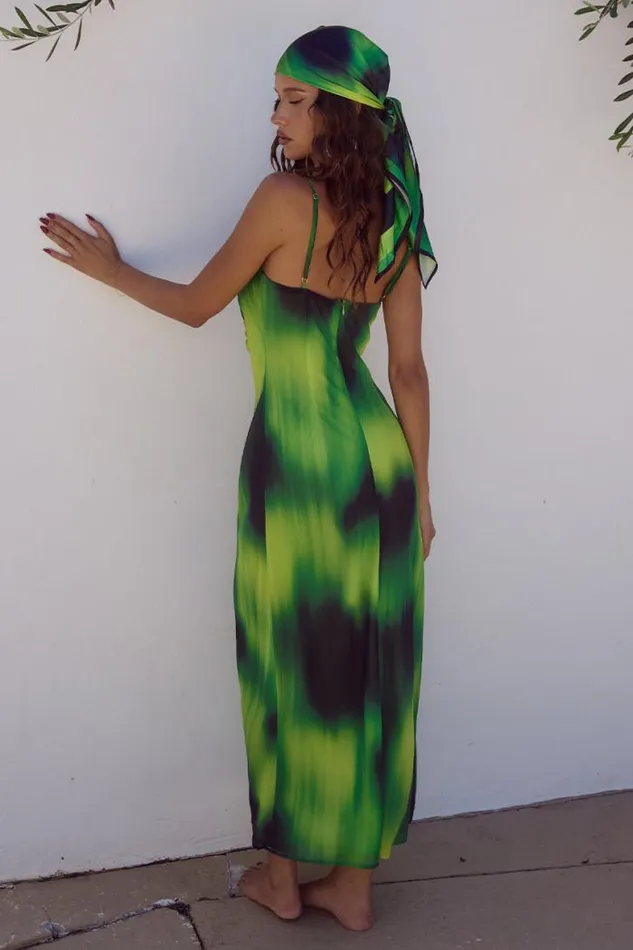 Runaway The Label Midi Shop ASTORA MIDI DRESS 8211 LOTUS PRINT