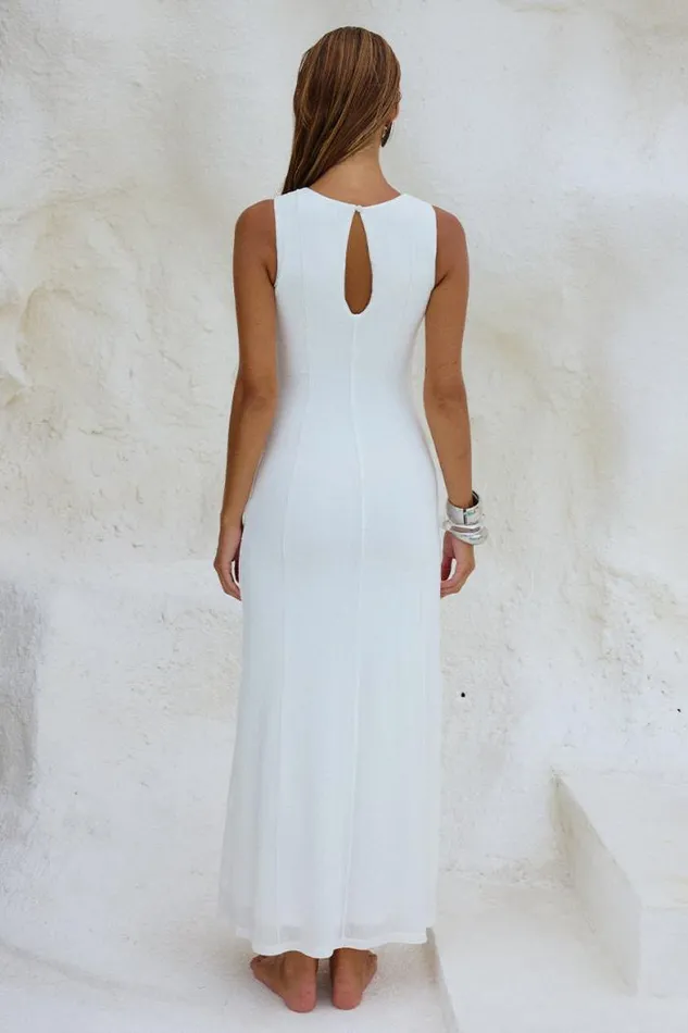 Runaway The Label Midi Shop EOS MIDI DRESS 8211 IVORY