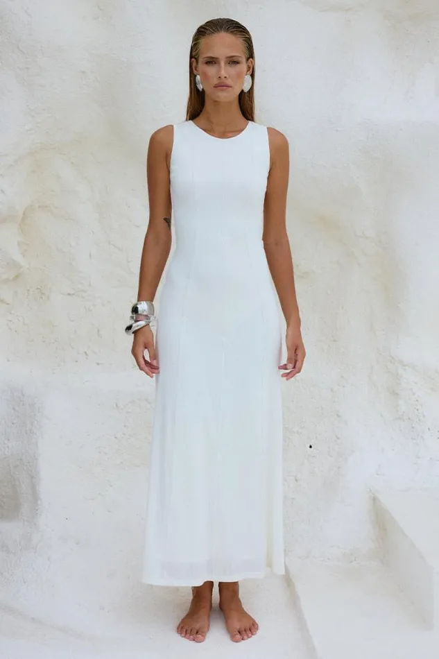Runaway The Label Midi Shop EOS MIDI DRESS 8211 IVORY