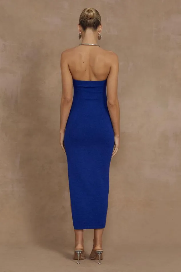 Runaway The Label Midi Shop LUNA MIDI DRESS 8211 ROYAL