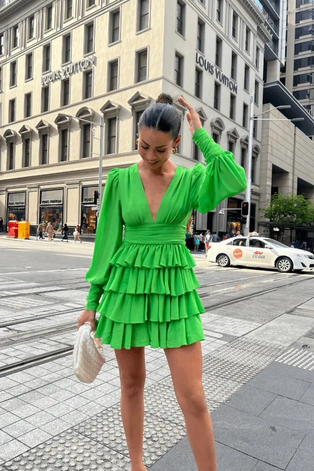 Runaway The Label Mini Shop ANALISE MINI DRESS 8211 APPLE