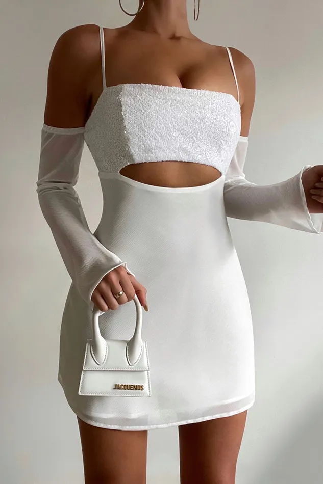 Runaway The Label Mini Shop LUELLA MINI DRESS 8211 WHITE