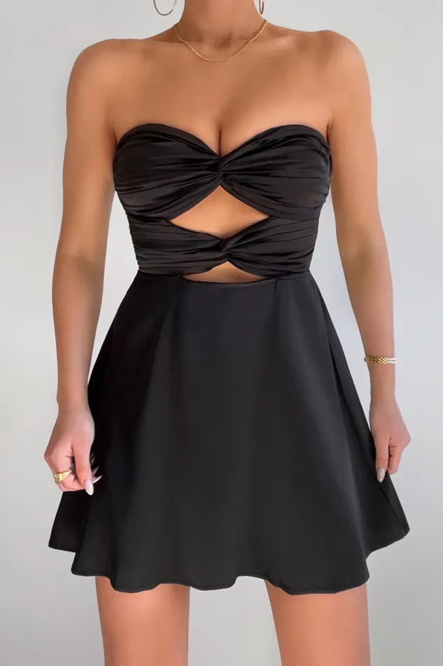 Runaway The Label Mini Shop Mich Mini Dress 8211 Black