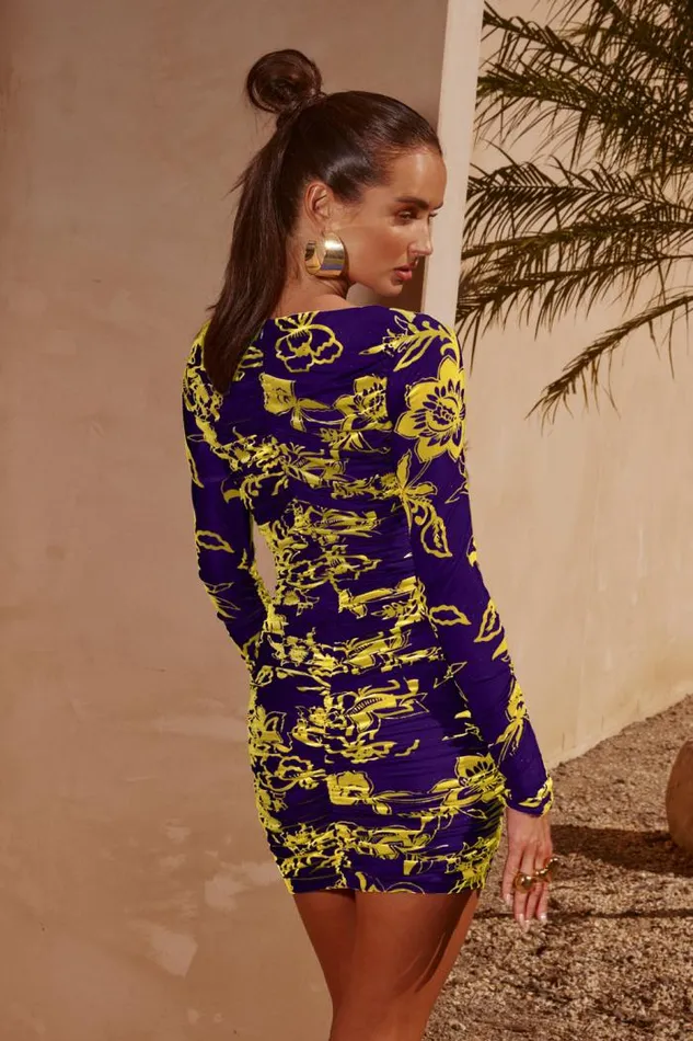Runaway The Label Mini Shop SELINE MINI DRESS 8211 VIOLET