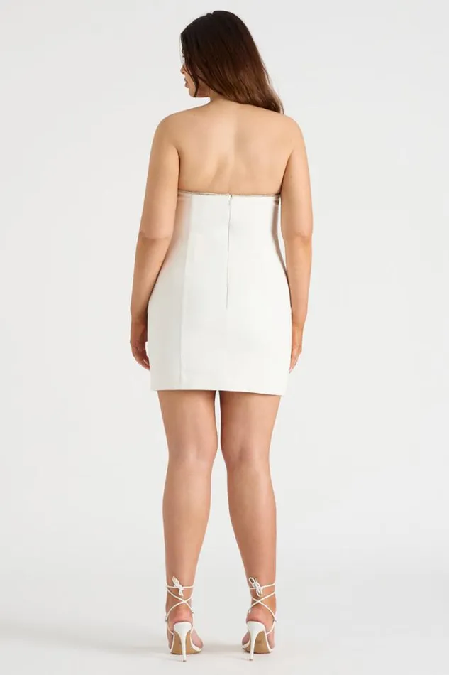 Runaway The Label Mini Shop THE DIAMOND MINI DRESS 8211 WHITE Runaway The Label Mini Shop THE DIAMOND MINI DRESS 8211 WHITE