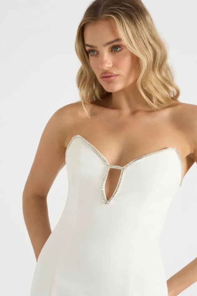 Runaway The Label Mini Shop THE DIAMOND MINI DRESS 8211 WHITE Runaway The Label Mini Shop THE DIAMOND MINI DRESS 8211 WHITE